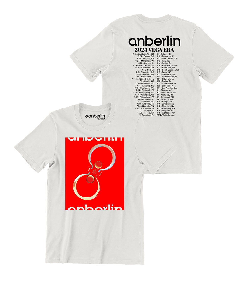 Anberlin Vega 2024 Tour Shirt