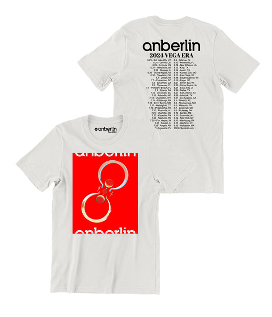 Anberlin Vega 2024 Tour Shirt