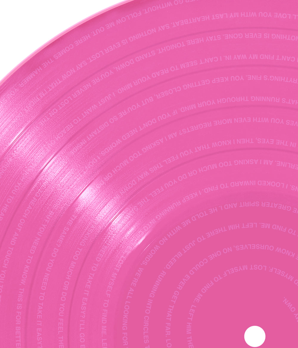 Anberlin Silverline Vinyl (Clear Pink)