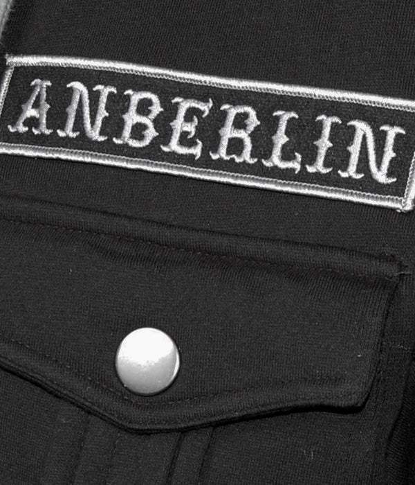 Anberlin M65 Military Zip Hooded Sweatshirt