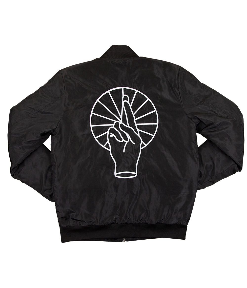 Anberlin Fingers Custom Bomber Jacket