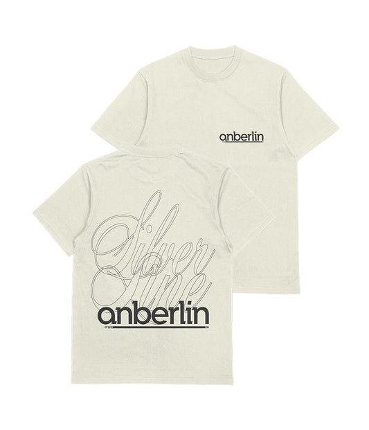 Anberlin Silverline Script Shirt