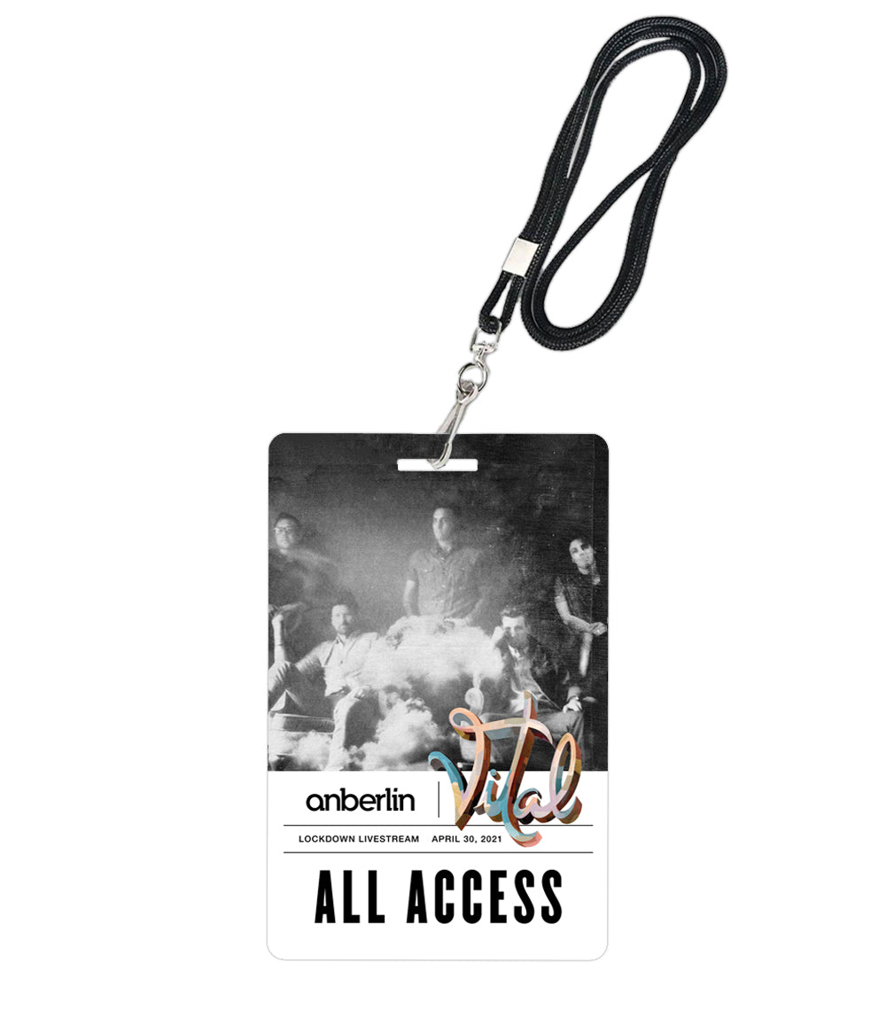 Anberlin Heavy Lies The Crown Livestream Laminate