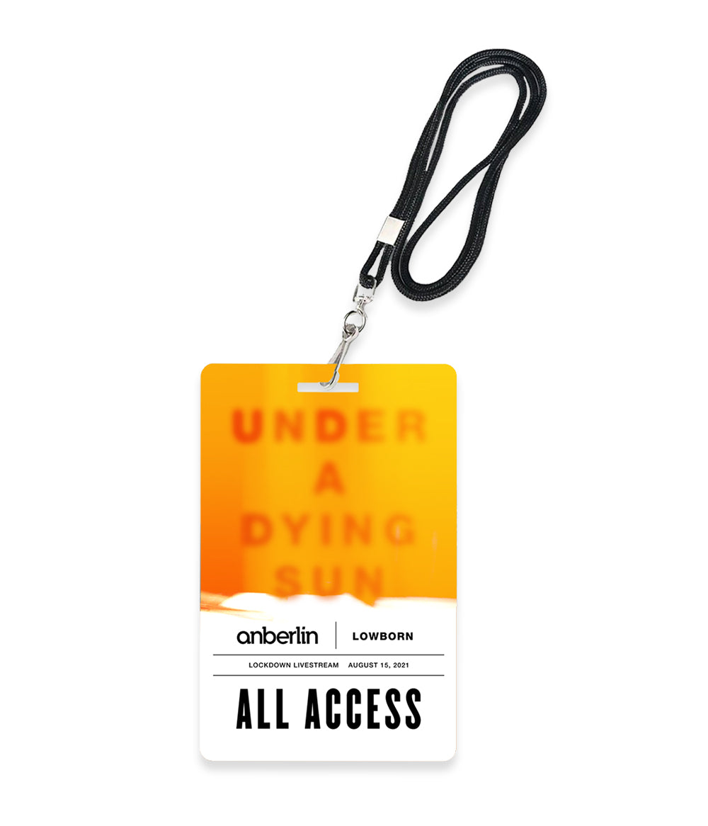 Anberlin Under A Dying Sun Livestream Laminate