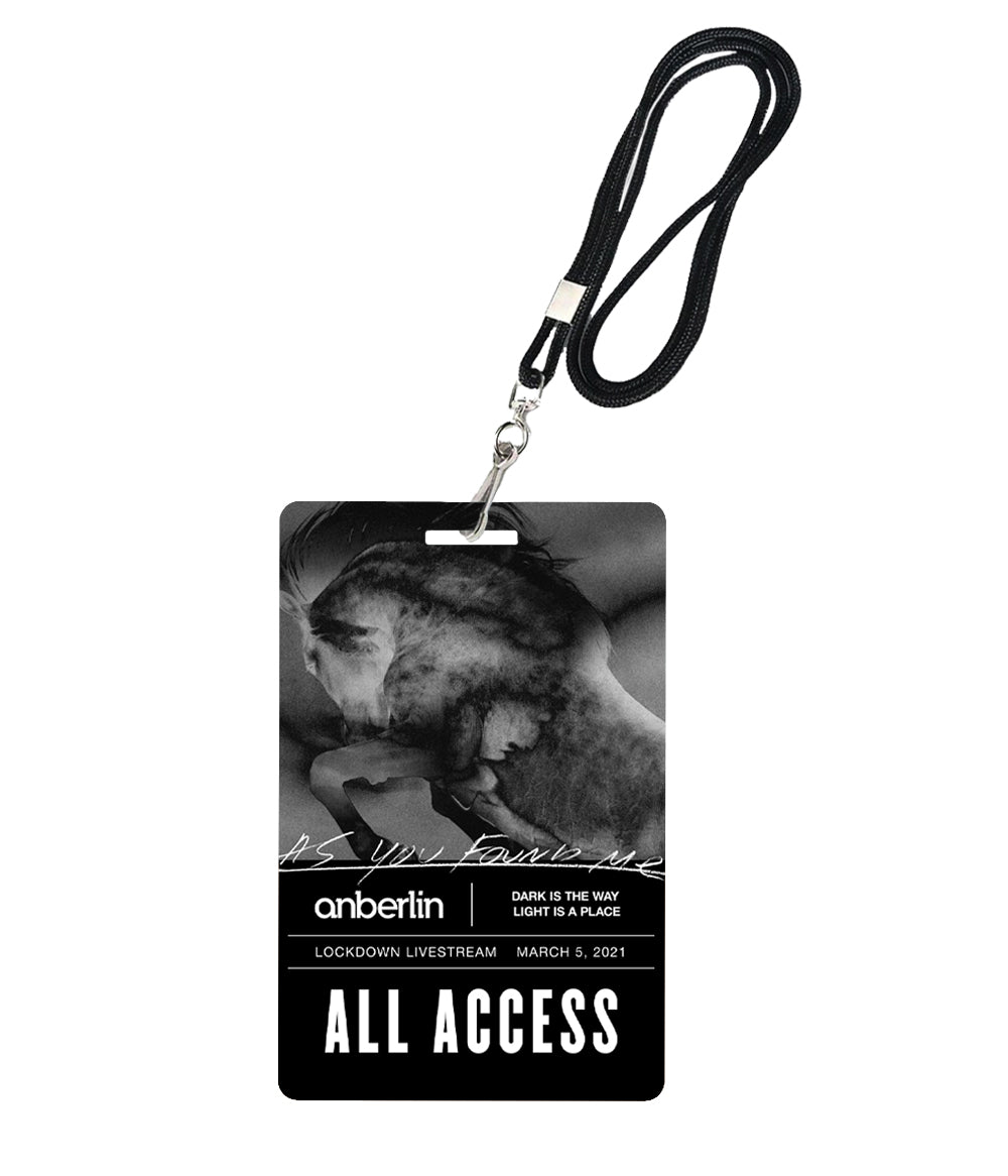 Anberlin As You Found Me Livestream Laminate