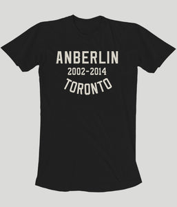Anberlin Final Tour Toronto Shirt
