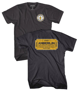 Anberlin Miles From Here Livestream Shirt