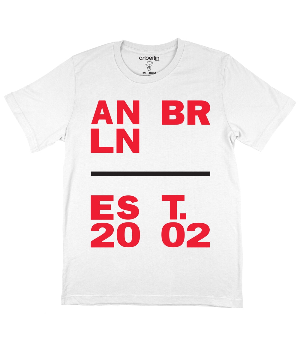 Anberlin Est 2002 Shirt (White)