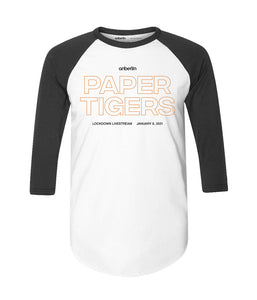 Anberlin Paper Tigers Raglan Shirt