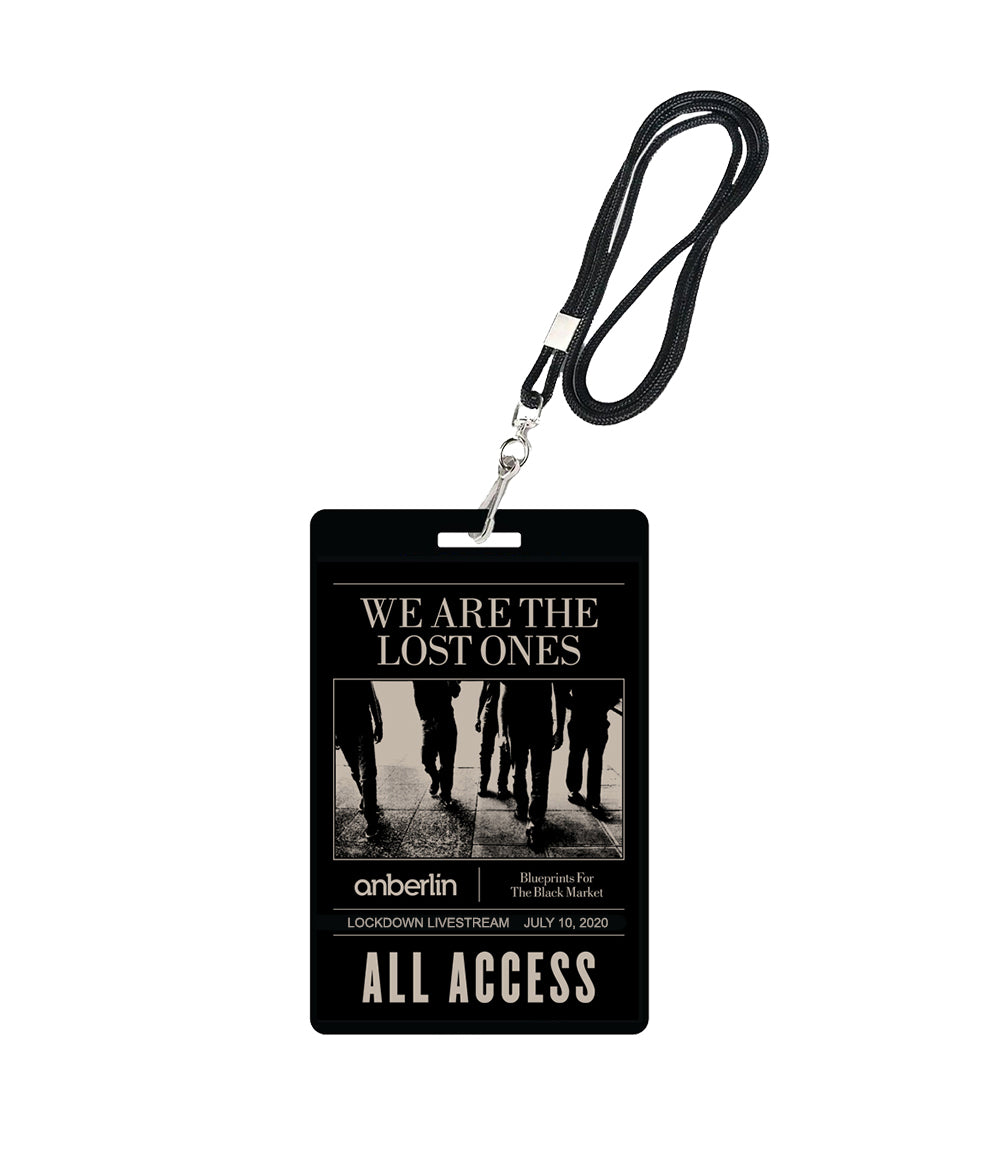 Anberlin We Are The Lost Ones Livestream Laminate